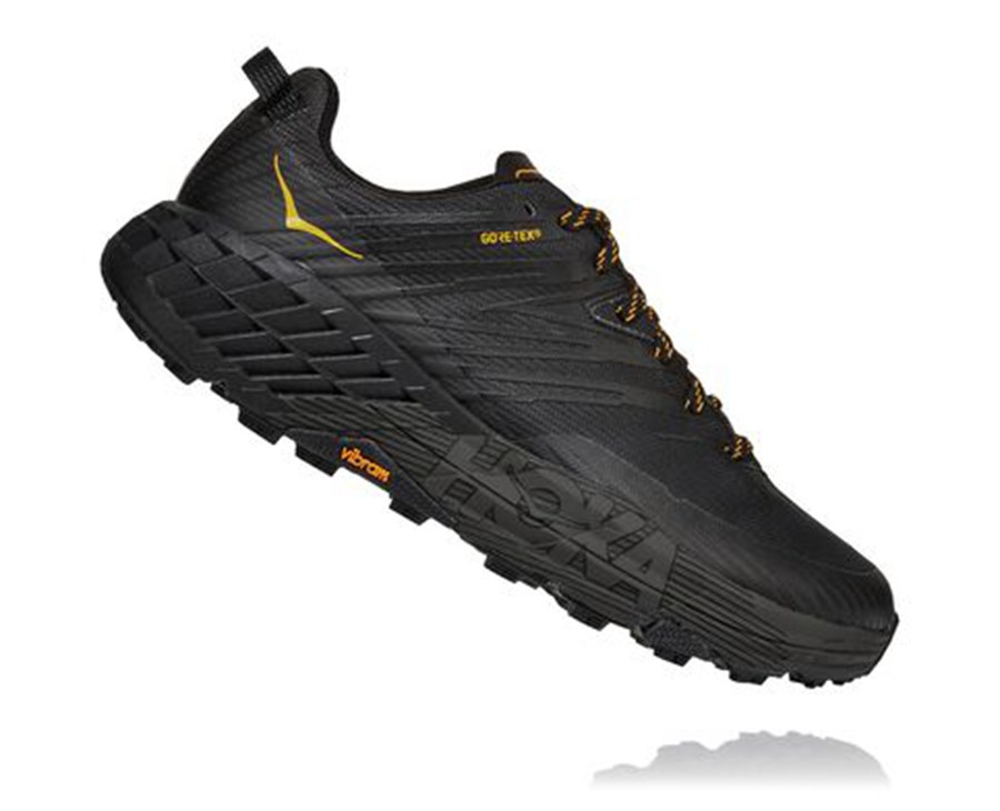 Tenis Hoka One One Trail Hombre Negros - Speedgoat 4 Gore-Tex - GPEB95436